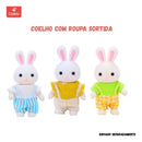 Conjunto De Móveis De Sala De Jantar Family Of Rabbits Simi
