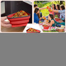 Pote Armazenamento Para Pizza Recipiente Expansível Silicone