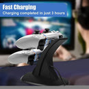 Estação De Carregamento Ps5 - Quick Dock Para 2 Controlado -