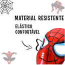Mascara Homem Aranha Super Heroi Plastico Infantil Cosplay -