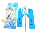 Kit Fantasia Princesa Do Gelo Infantil Frozen -
