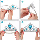 Kit Fantasia Princesa Do Gelo Infantil Frozen -