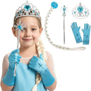 Kit Fantasia Princesa Do Gelo Infantil Frozen -