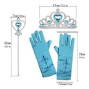 Kit Fantasia Princesa Do Gelo Infantil Frozen -