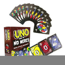 Jogo De Cartas Uno No Mercy Bordô Inglês, Portugês, Espan -