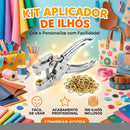 Alicate Furador Aplicador De Ilhós 4,6 E 4,8Mm 20 Folhas -