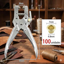 Alicate Furador Aplicador De Ilhós 4,6 E 4,8Mm 20 Folhas -