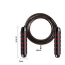 Corda De Pular Crossfit Speed Rope Rolamento 3M Cabo De Aço