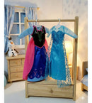 2 Roupas De Boneca Irmãs Encantadas Princesas Do Gelo -