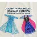 2 Roupas De Boneca Irmãs Encantadas Princesas Do Gelo -