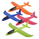 Avião De Brinquedo Isopor Manual Voa Plano -