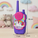 Walkie Talkie Infantil Luzes E Sons Divertidos -
