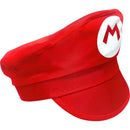 Chapéu Vermelho Mario Fantasia Estilo Clássico Cosplay -