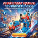 Trenzinho Thomas Vira Robô Transformers - Som E Luz Anda