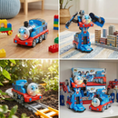 Trenzinho Thomas Vira Robô Transformers - Som E Luz Anda