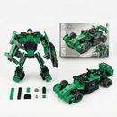 Blocos de Montar Carro F1 de Corrida + Robô 2 em 1 SB -