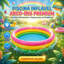 Piscina Inflável Redonda Infantil Houme 168L Vinil Criança -