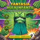 Fantasia Infantil Hulk M -
