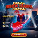 Fantasia Infantil Homem Aranha M -