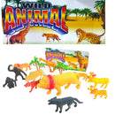 Kit 13 itens Animais Safari Brinquedo infantil -