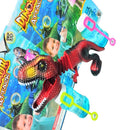 Brinquedo Dinossauro Estoura Bolhas de Sabão Infantil -