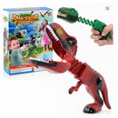 Brinquedo Dinossauro Estoura Bolhas de Sabão Infantil -