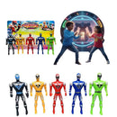Kit 5 Bonecos Power Ranger Brinquedos Infantil -