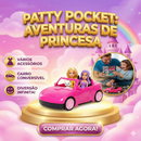Boneca Polly Patty - Carro E Acessorios