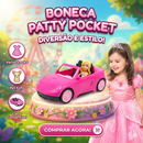 Boneca Polly Patty - Carro E Acessorios