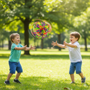 Bola Abre e Fecha Expansível Brinquedo Lançar Esfera Mágica