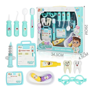 Kit Brinquedo Infantil Dentista - 14 Peças Divertido -